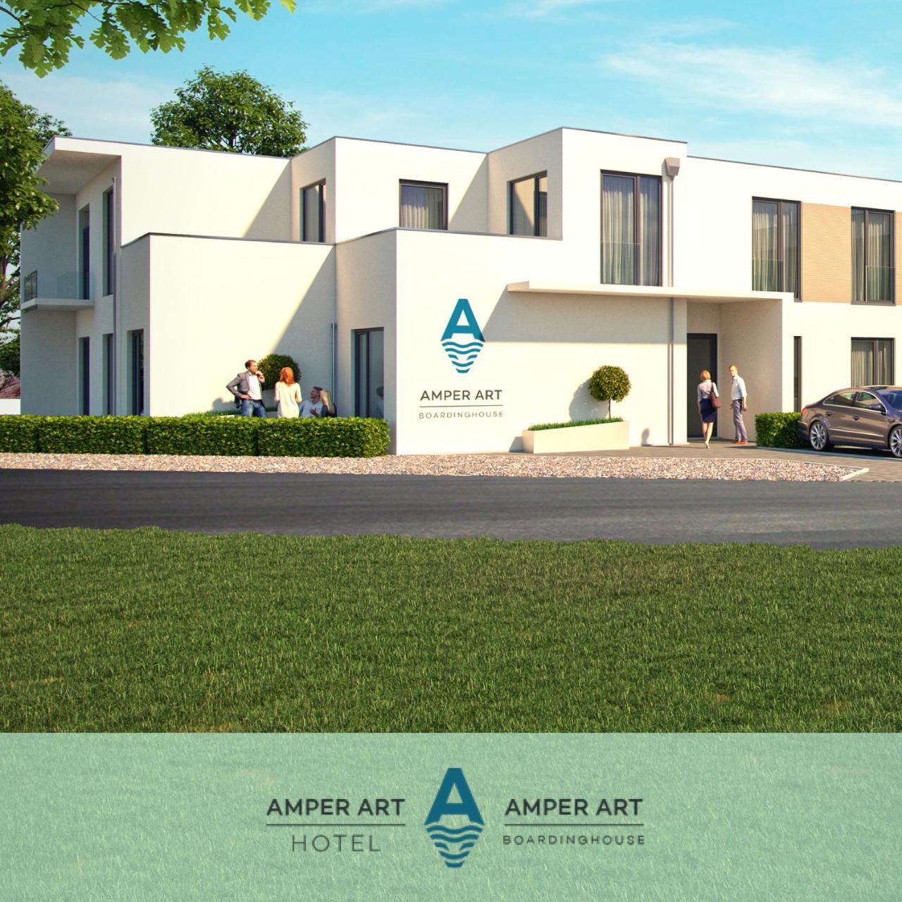 Amper Art Boardinghouse Aparthotel Fuerstenfeldbruck Exterior foto